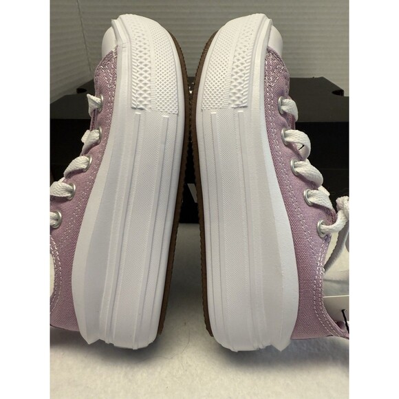 Converse Chuck Taylor  Purple All Star Move Low Platform Little Kids  Sz 11 New - Picture 7 of 12